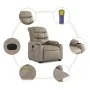 Sillón reclinable de masaje eléctrico cuero sintético capuchino de , Sillones - Ref: Foro24-3206626, Precio: 361,39 €, Descue...