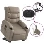 Sillón reclinable de masaje eléctrico cuero sintético capuchino de , Sillones - Ref: Foro24-3206626, Precio: 361,39 €, Descue...