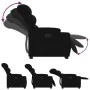 Anhebbarer Liegesessel aus schwarzem Stoff von , Sessel - Ref: Foro24-3206647, Preis: 288,48 €, Rabatt: %