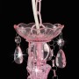 Chandelier with round pink bead details 3 x E14 by vidaXL, Lamps - Ref: Foro24-281598, Price: 57,84 €, Discount: %
