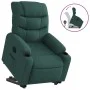 Sillón reclinable elevable tela verde oscuro de , Sillones - Ref: Foro24-3206651, Precio: 314,71 €, Descuento: %