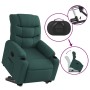 Dark green fabric lifting recliner by , Armchairs - Ref: Foro24-3206651, Price: 272,18 €, Discount: %
