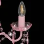 Chandelier with round pink bead details 3 x E14 by vidaXL, Lamps - Ref: Foro24-281598, Price: 63,08 €, Discount: %