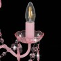 Kronleuchter mit runden rosa Perlen 3 x E14 von vidaXL, Lampen - Ref: Foro24-281598, Preis: 57,84 €, Rabatt: %