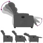 Elektrisch anhebbarer Liegestuhl aus dunkelgrauem Stoff von , Sessel - Ref: Foro24-3206664, Preis: 332,40 €, Rabatt: %