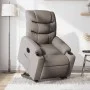 Sillón eléctrico reclinable elevable de tela gris taupe de , Sillones - Ref: Foro24-3206670, Precio: 341,72 €, Descuento: %