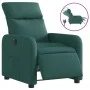 Sillón reclinable eléctrico tela verde oscuro de , Sillones - Ref: Foro24-3206687, Precio: 244,04 €, Descuento: %