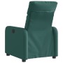 Dark green fabric electric recliner by , Armchairs - Ref: Foro24-3206687, Price: 239,48 €, Discount: %
