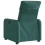 Sillón reclinable eléctrico tela verde oscuro de , Sillones - Ref: Foro24-3206687, Precio: 244,04 €, Descuento: %
