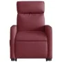 Red fabric liftable recliner armchair by , Armchairs - Ref: Foro24-3206702, Price: 264,63 €, Discount: %