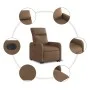 Sillón eléctrico reclinable elevable de tela marrón de , Sillones - Ref: Foro24-3206721, Precio: 307,44 €, Descuento: %