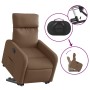 Elektrisch anhebbarer Liegestuhl aus braunem Stoff von , Sessel - Ref: Foro24-3206721, Preis: 287,34 €, Rabatt: %