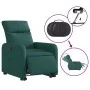 Elektrisch anhebbarer Liegestuhl aus dunkelgrünem Stoff von , Sessel - Ref: Foro24-3206723, Preis: 331,61 €, Rabatt: %