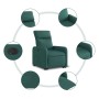 Dark Green Fabric Electric Liftable Recliner Chair by , Armchairs - Ref: Foro24-3206723, Price: 304,67 €, Discount: %