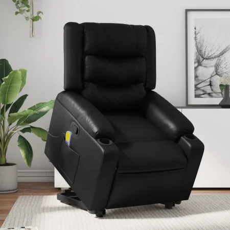 Schwarzer Fußmassagesessel aus Kunstleder von , Sessel - Ref: Foro24-3206555, Preis: 318,30 €, Rabatt: %