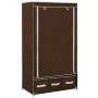 Stoffschrank braun 87x49x159 cm von vidaXL, Kleiderschränke - Ref: Foro24-282458, Preis: 46,84 €, Rabatt: %