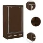 Stoffschrank braun 87x49x159 cm von vidaXL, Kleiderschränke - Ref: Foro24-282458, Preis: 46,84 €, Rabatt: %