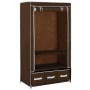 Stoffschrank braun 87x49x159 cm von vidaXL, Kleiderschränke - Ref: Foro24-282458, Preis: 46,71 €, Rabatt: %