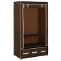 Stoffschrank braun 87x49x159 cm von vidaXL, Kleiderschränke - Ref: Foro24-282458, Preis: 46,84 €, Rabatt: %