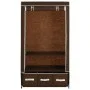 Stoffschrank braun 87x49x159 cm von vidaXL, Kleiderschränke - Ref: Foro24-282458, Preis: 46,84 €, Rabatt: %