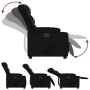 Sillón reclinable eléctrico de cuero sintético negro de , Sillones - Ref: Foro24-3206543, Precio: 279,62 €, Descuento: %