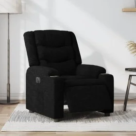 Black Fabric Power Recliner by , Armchairs - Ref: Foro24-3206569, Price: 261,26 €, Discount: %