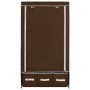 Stoffschrank braun 87x49x159 cm von vidaXL, Kleiderschränke - Ref: Foro24-282458, Preis: 46,71 €, Rabatt: %