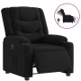 Sillón reclinable eléctrico de tela negro de , Sillones - Ref: Foro24-3206569, Precio: 262,56 €, Descuento: %