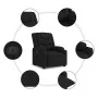 Black Fabric Power Recliner by , Armchairs - Ref: Foro24-3206569, Price: 261,26 €, Discount: %