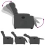 Dark Gray Fabric Liftable Recliner by , Armchairs - Ref: Foro24-3206574, Price: 309,68 €, Discount: %