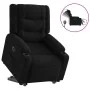 Sillón eléctrico reclinable elevable de tela negro de , Sillones - Ref: Foro24-3206581, Precio: 346,54 €, Descuento: %
