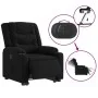 Sillón eléctrico reclinable elevable de tela negro de , Sillones - Ref: Foro24-3206581, Precio: 346,54 €, Descuento: %