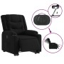 Sillón eléctrico reclinable elevable de tela negro de , Sillones - Ref: Foro24-3206581, Precio: 329,39 €, Descuento: %