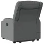 Sillón de masaje eléctrico reclinable elevable tela gris oscuro de , Sillones - Ref: Foro24-3206583, Precio: 448,96 €, Descue...