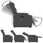 Sillón de masaje eléctrico reclinable elevable tela gris oscuro de , Sillones - Ref: Foro24-3206583, Precio: 448,96 €, Descue...