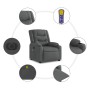 Anhebbarer elektrischer Massagesessel aus dunkelgrauem Stoff von , Sessel - Ref: Foro24-3206583, Preis: 408,51 €, Rabatt: %