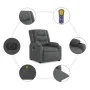 Sillón de masaje eléctrico reclinable elevable tela gris oscuro de , Sillones - Ref: Foro24-3206583, Precio: 448,96 €, Descue...