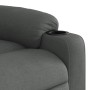 Anhebbarer elektrischer Massagesessel aus dunkelgrauem Stoff von , Sessel - Ref: Foro24-3206583, Preis: 408,51 €, Rabatt: %