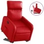 Red artificial leather lifting recliner by , Armchairs - Ref: Foro24-3206754, Price: 315,42 €, Discount: %