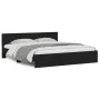 Bettgestell mit schwarzem Kopfteil 180x200 cm von , Betten und Lattenroste - Ref: Foro24-3207463, Preis: 210,14 €, Rabatt: %