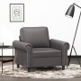 Grauer Kunstledersessel 60 cm von , Sofas - Ref: Foro24-359496, Preis: 157,59 €, Rabatt: %