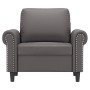 Grauer Kunstledersessel 60 cm von , Sofas - Ref: Foro24-359496, Preis: 157,59 €, Rabatt: %