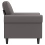 Grauer Kunstledersessel 60 cm von , Sofas - Ref: Foro24-359496, Preis: 157,59 €, Rabatt: %