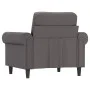 Gray synthetic leather armchair 60 cm by , Sofas - Ref: Foro24-359496, Price: 155,26 €, Discount: %