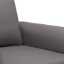 Grauer Kunstledersessel 60 cm von , Sofas - Ref: Foro24-359496, Preis: 157,59 €, Rabatt: %