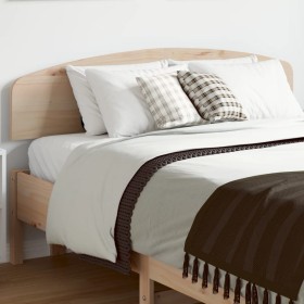 Solid pine wood headboard 120 cm by , Headboards and footboards - Ref: Foro24-842510, Price: 34,06 €, Discount: %