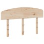Solid pine wood headboard 120 cm by , Headboards and footboards - Ref: Foro24-842510, Price: 34,06 €, Discount: %