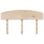 Cabecero de madera maciza de pino 120 cm de , Cabeceros y pies de cama - Ref: Foro24-842510, Precio: 33,84 €