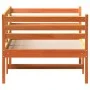 Wachsbraunes Schlafsofa aus massivem Kiefernholz, 90 x 190 cm von , Betten und Lattenroste - Ref: Foro24-842881, Preis: 116,8...