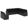 8-piece garden sofa set and black synthetic rattan cushions by , Modular outdoor sofas - Ref: Foro24-3251482, Price: 656,76 €...